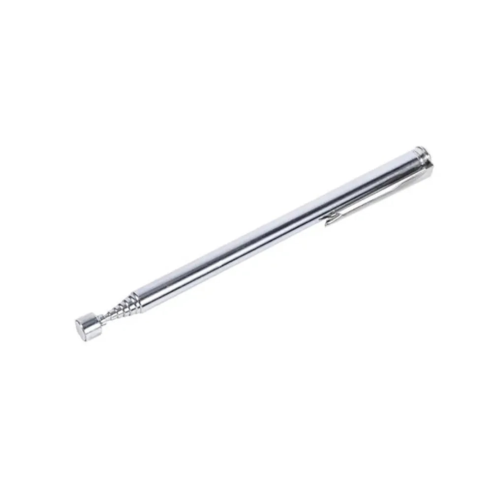 1PC Silver/Black Portable Telescopic Magnetic Pen Pick Up Hand Tool Capacity for Picking Up Nut Bolt Extendable Pickup Rod Stick
