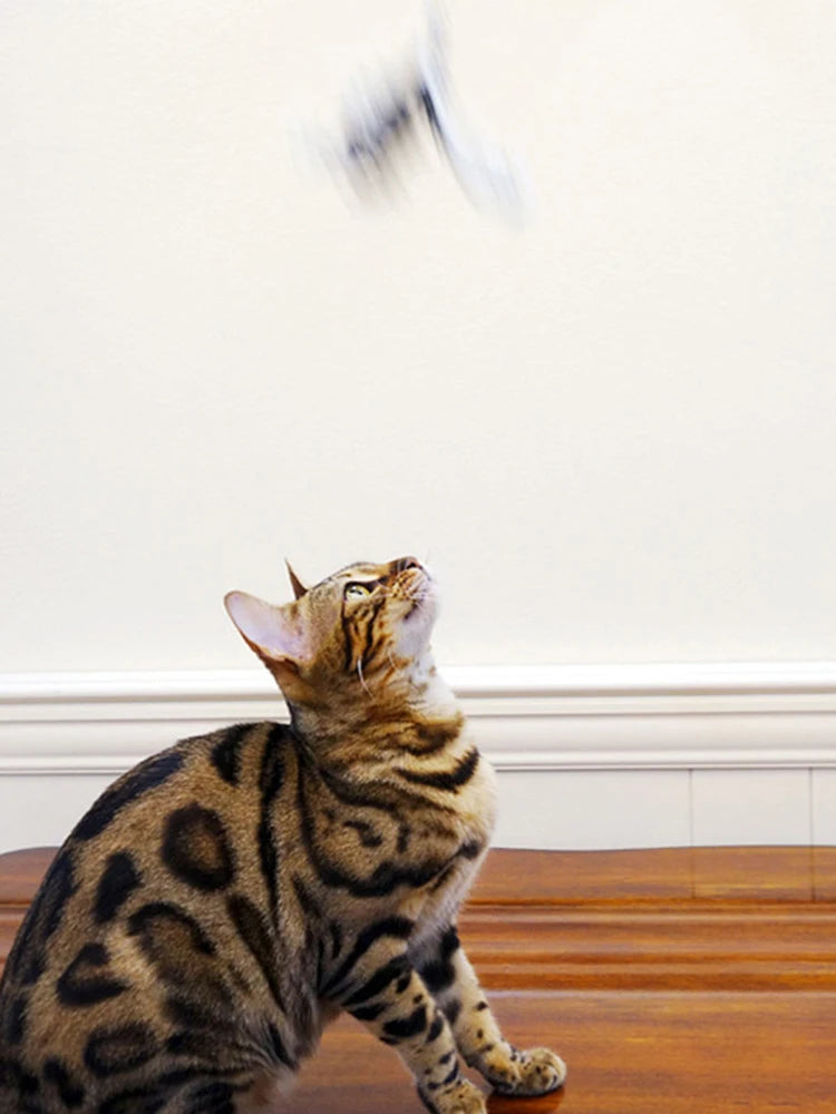 Cat Teaser Toy Interactive Bell & Feather Wand Long Suction Cup Pole for Exciting Playtime Adventures - Ultimate Cat Toy