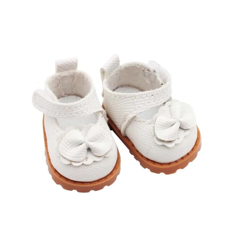 Labubu Dolls Princess Shoes Styles DIY for Labubu Doll Leather Leather Shoes  Dolls Accessories Clothing Gift