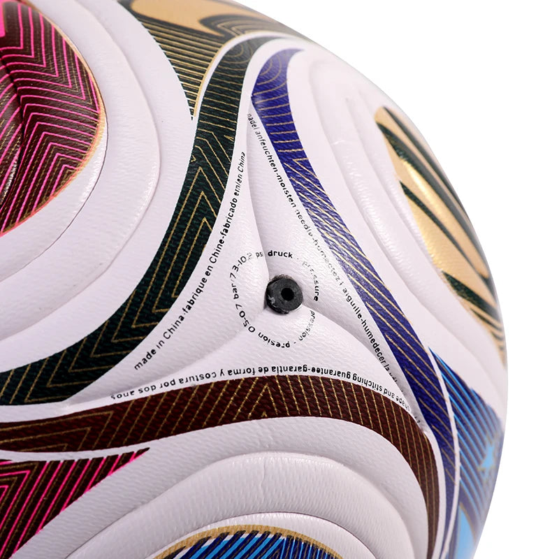 2026 High Quality Soccer Ball Official Size 5 PU Material Seamless Wear Resistant Match Training Football Futbol Voetbal Bola - Shoppiline