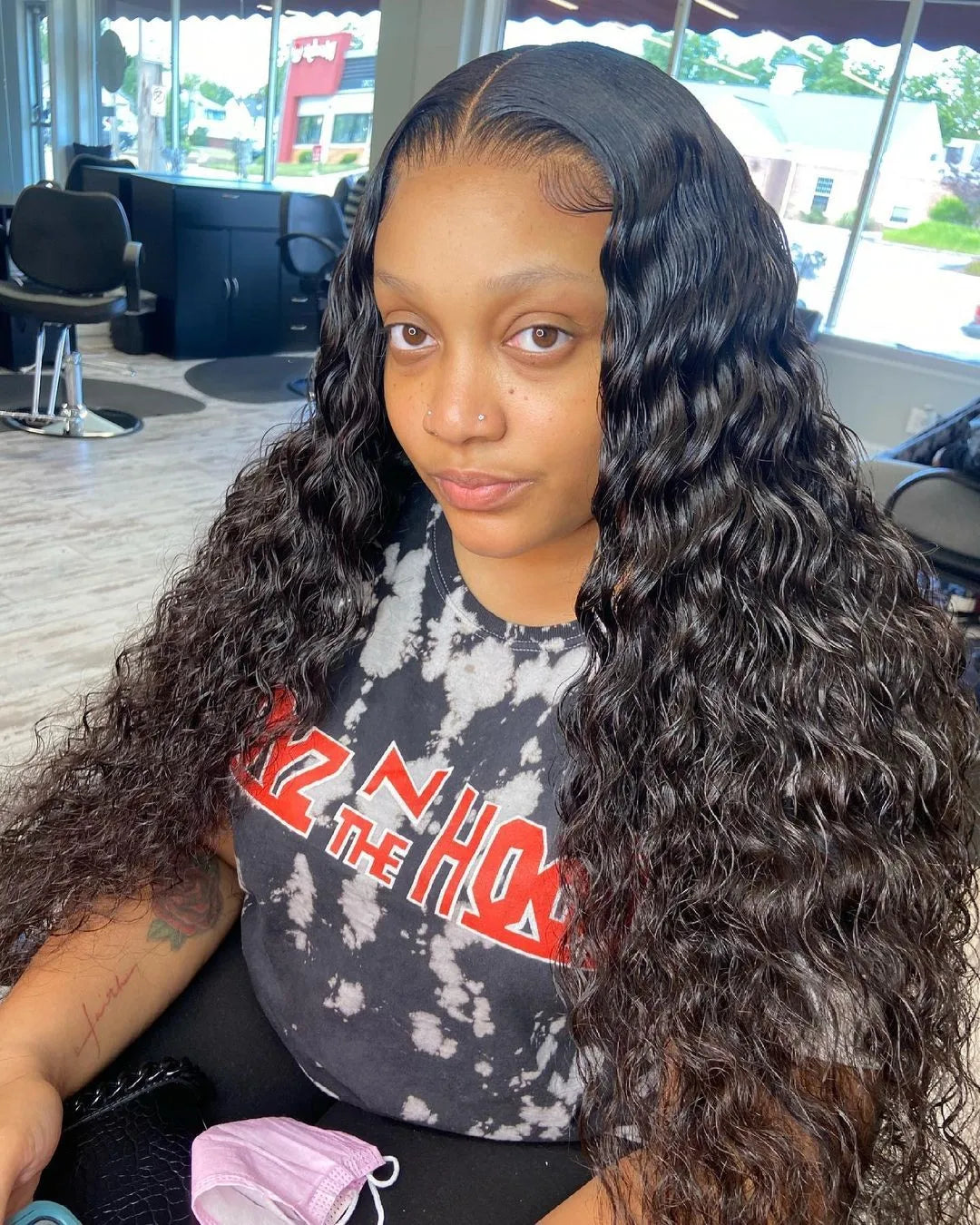40 50 Inch Water Wave Curly Lace Front Wigs 13x4 13x6 HD Deep Wave Lace Frontal Wig 7x5 Glueless Human Hair Wigs For Women 300%