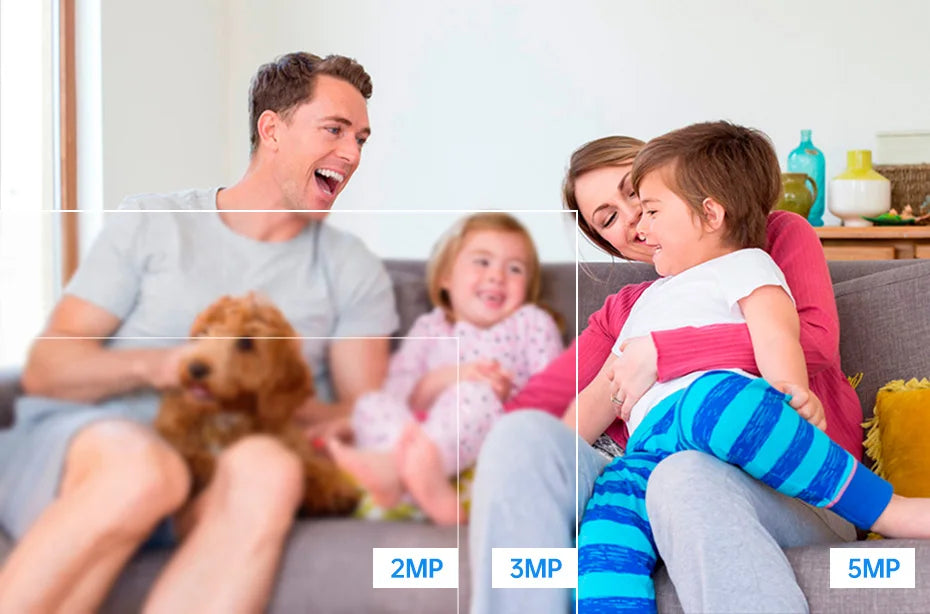 KERUI 5MP 4K WiFi IP Camera Works With Tuya Indoor Wireless Smart Home Security Human Detect Surveillance Camera Auto Tracking - Shoppiline