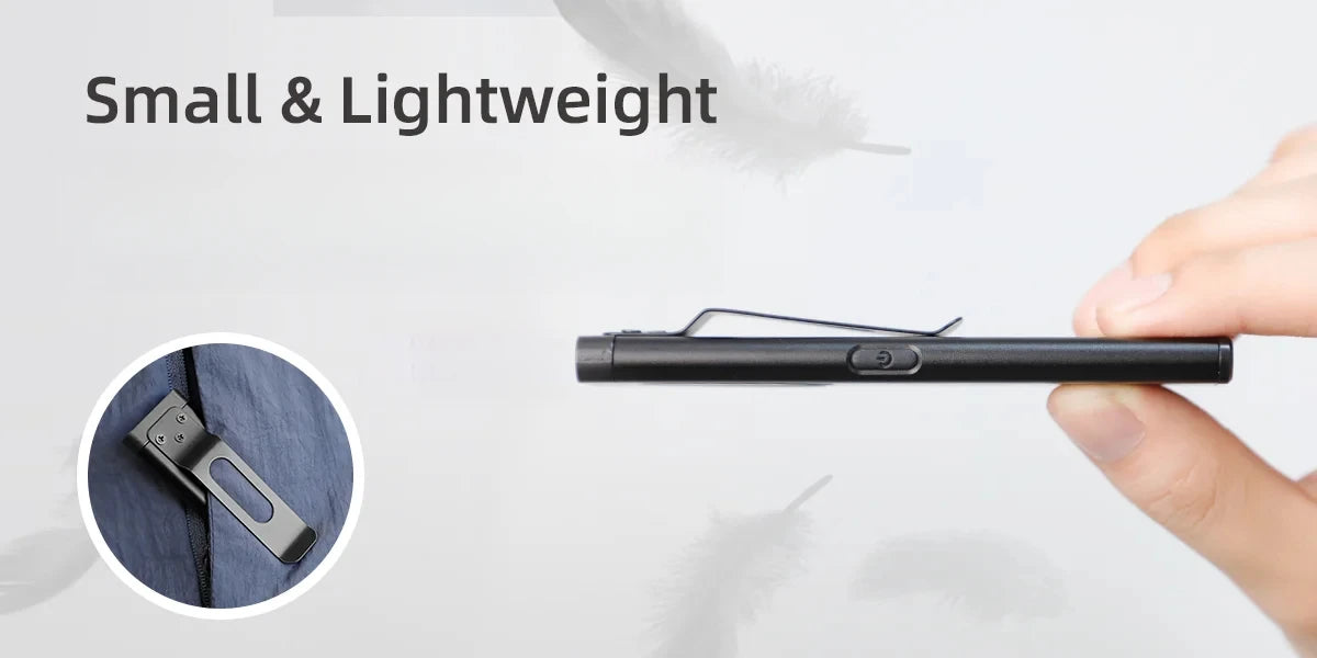 2026 NEW  LED Keychain Flashlight USB-C Rechargeable 600Lm Portable Mini Torch Light Pocket Lantern Flood Work Light With Magnet