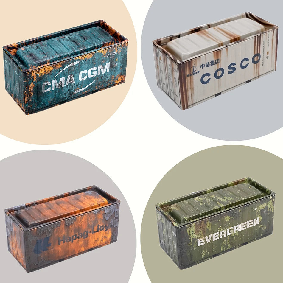 Mini Iron Storage Box Miniature Storage Iron Box Creative Decoration Collect Small Item Desktop Mini Container Model Kids Gifts - Shoppiline