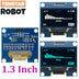 1.3" OLED Display Module White Blue Color Drive Chip SH1106 128X64 1.3 Inch LCD LED IIC I2C Communicate
