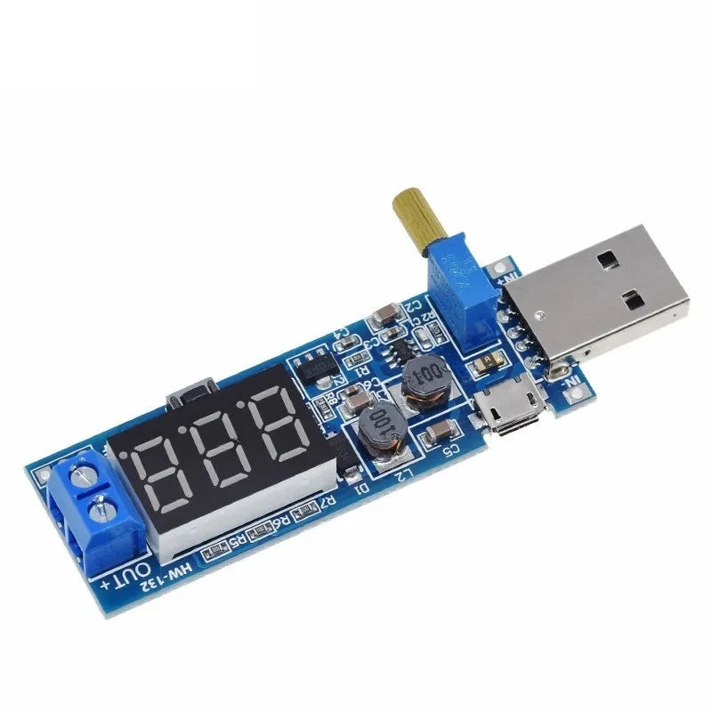 USB boost power regulator module DC-DC 5V to 3.3V 9V 12V 24V digital desktop power module