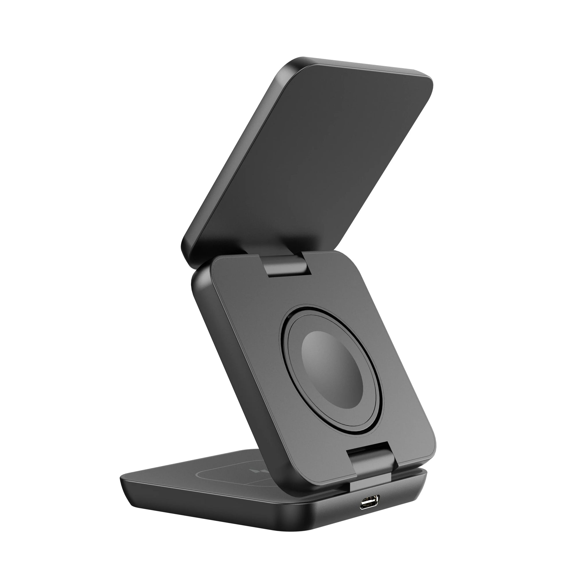 Wireless Charger 3 in 1 Foldable Fast Chaging Station For Magsafe iPhone 16~12 Pro Max iWatch 10/9/8/7/6/5/4/3/2 AirPods 4/3 Pro - Shoppiline