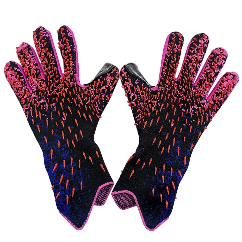 Goalkeeper Gloves Strong Grip for Soccer Goalie Goalkeeper Gloves with Size 6/7/8/9/10 Football Gloves for Kids Youth and Adult - Shoppiline