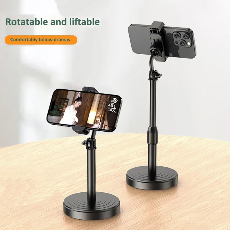 Multifunctional Mobile Phone Bracket Live Broadcast Bracket Adjustable Height Mobile Phone Telescopic Portable Bracket Live - Shoppiline