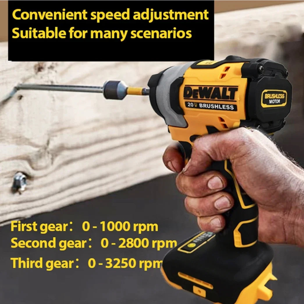 DEWALT DCF850 Impact Driver Electric Driver 20V Brushless Cordless 3250RPM screwdrivers High Torque tools Power Tools - Shoppiline