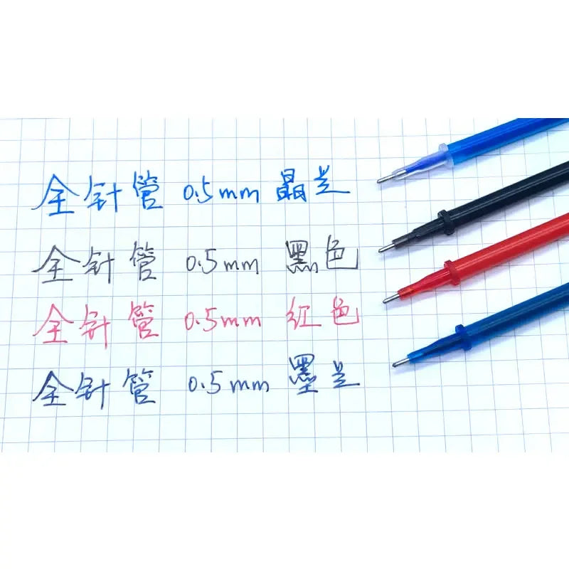 26 Pcs/Set Kawaii Erasable Pens 0.38mm Gel Pen Waterproof Gel Ink Stationery School Writing supplies for Notebook Office Student
