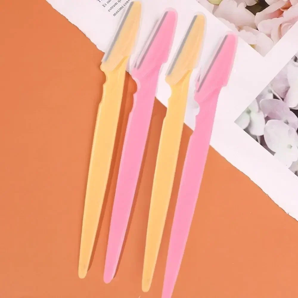 Eyebrow Trimmer Knives Makeup ToolsPortable Face Razor Hair Remover Cutter Brow Epilation Hair Removal Eye  Shaver Blades