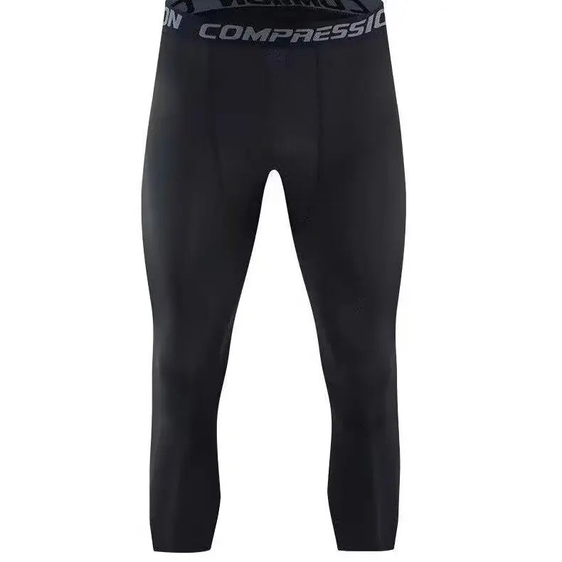 High-Performance Compression Leggings for Men Fitness Workouts Tights for Enhanced Fitness Performance and Running Comfort