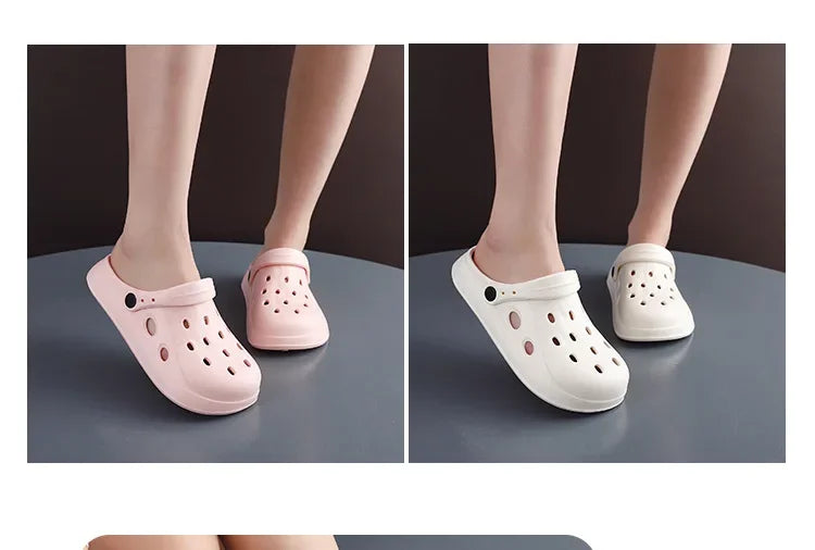 Mens Summer Beach Sandals Unisex Casual Garden Clogs Outdoor Wide Toe Cross Sandals for Ladies Non Slip House Shower Slippers