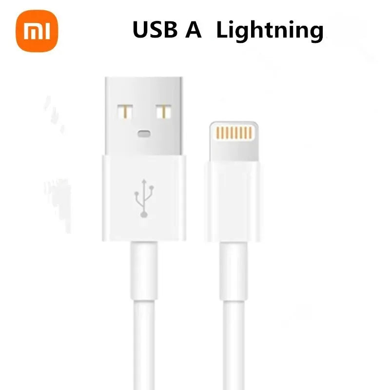 Xiao mi PD3.0 20W Lightning Cable Suitable for Apple 14 13 12 11 Pro Max X XR XS 8 7 Fast Charger USB Type-C Phone Accessories