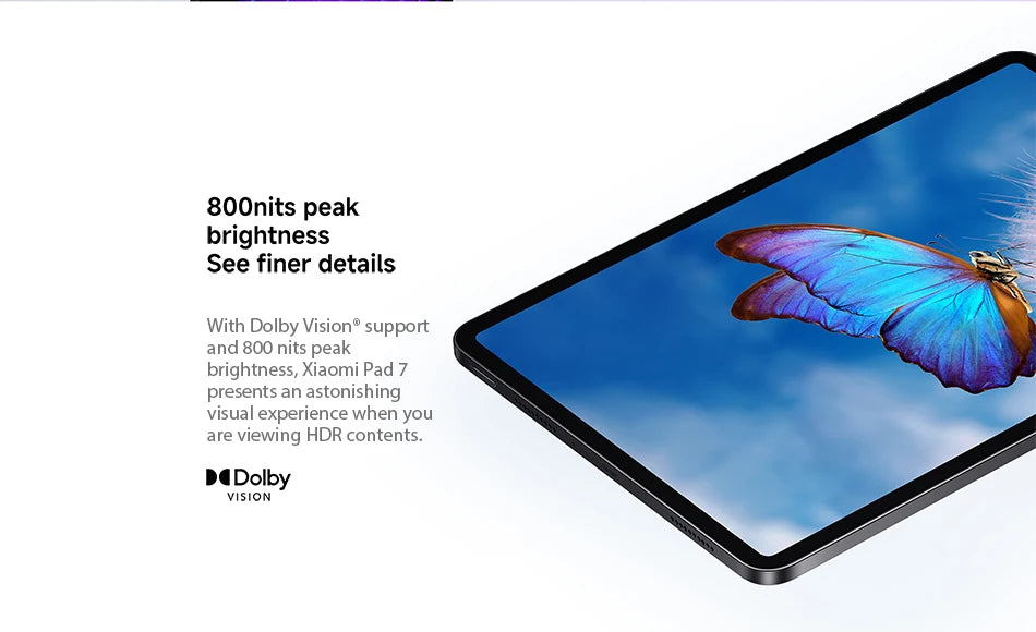 Xiaomi Pad 7 Global Version Mi Tablet Snapdragon 7+ Gen 3 11.2" 3.2K 144Hz Display Adreno GPU 45W Turbo charge 8850mAh
