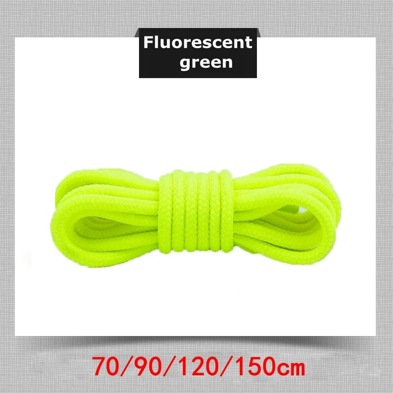 21 Farben Runde Schnürsenkel Polyester Einfarbige Schnürsenkel Outdoor Freizeit Sneakers Stiefel Schuhe Schnürsenkel 70cm/90cm/120cm/150cm 1 Paar