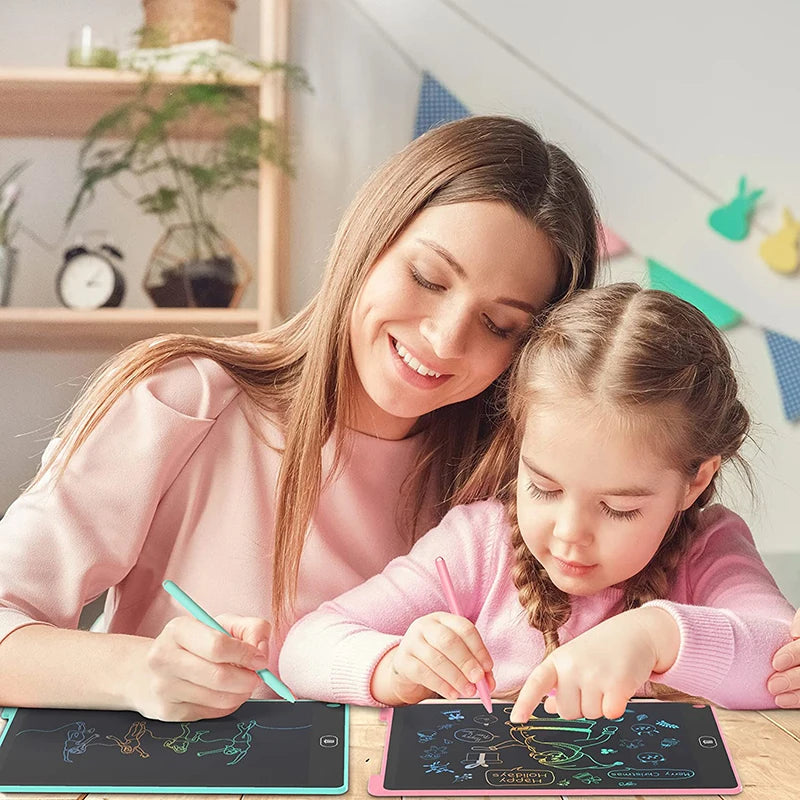Digital LCD Writing Tablet Board 8/12 Inch Drawing Tablet Screen Kids Graphic Tablet Toys for Children