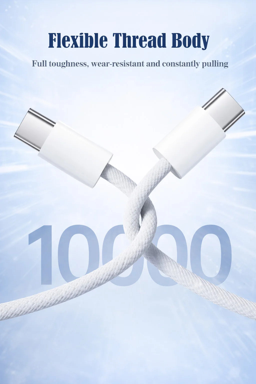 USB C to USB C Cable 60W Fast Charging, PD 60W, 480Mbps Data Transfer, for Laptops, Tablets, Type C Devices, MacBook, Phones