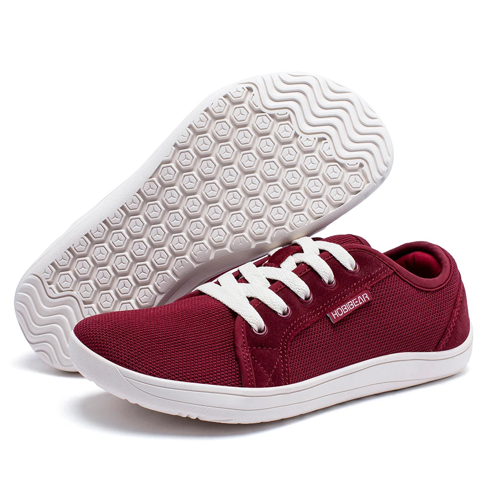 HOBIBEAR Unisex Barfußschuhe mit breiter Zehenbox für Herren und Damen – Outdoor-Trailrunning, minimalistische Wanderschuhe, leicht und atmungsaktiv