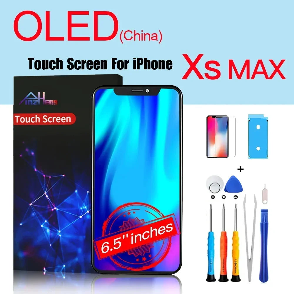 PINZHENG High Quality Display INCELL LCD OLED OEM AMOLED For iPhone XS MAX X XR 11 12 13 MINI PRO PROMAX Screen Replacement - Shoppiline
