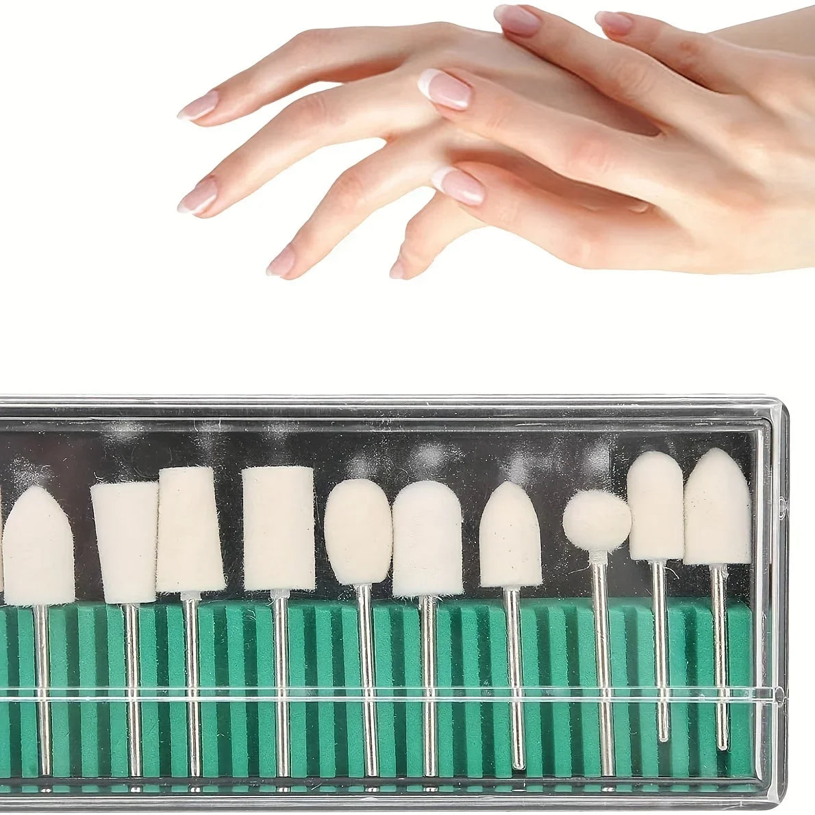 6-in-1 Professional Electric Nail Drill Kit – Nail File Pen for Filing, Polishing & Exfoliating