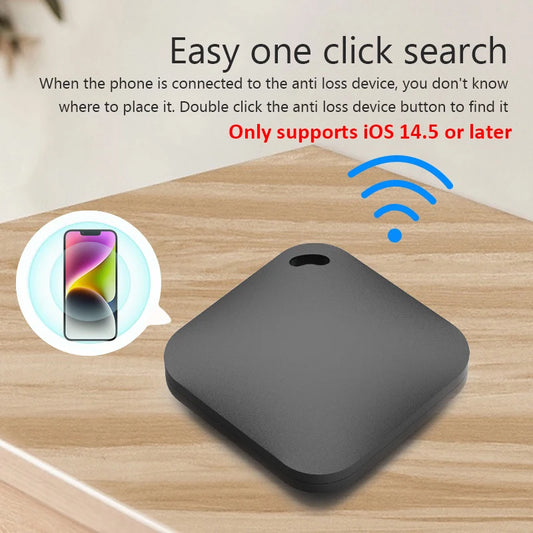 Mini Bluetooth Key Finder Works with iOS Find My APP Global Network Smart Tag Tracker for IOS 14.5 System Item Locator for Bags