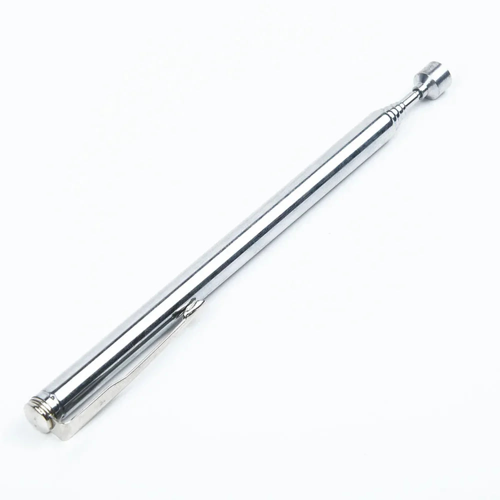 1PC Silver/Black Portable Telescopic Magnetic Pen Pick Up Hand Tool Capacity for Picking Up Nut Bolt Extendable Pickup Rod Stick
