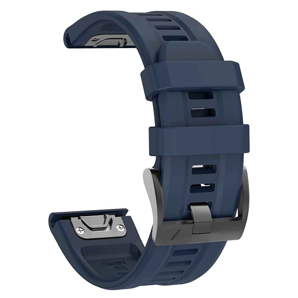 Bracelet QuickFit 22mm 26mm pour Garmin Epix Gen 2, en silicone pour Garmin Fenix 7 7X 5Plus 6XPro Enduro 2