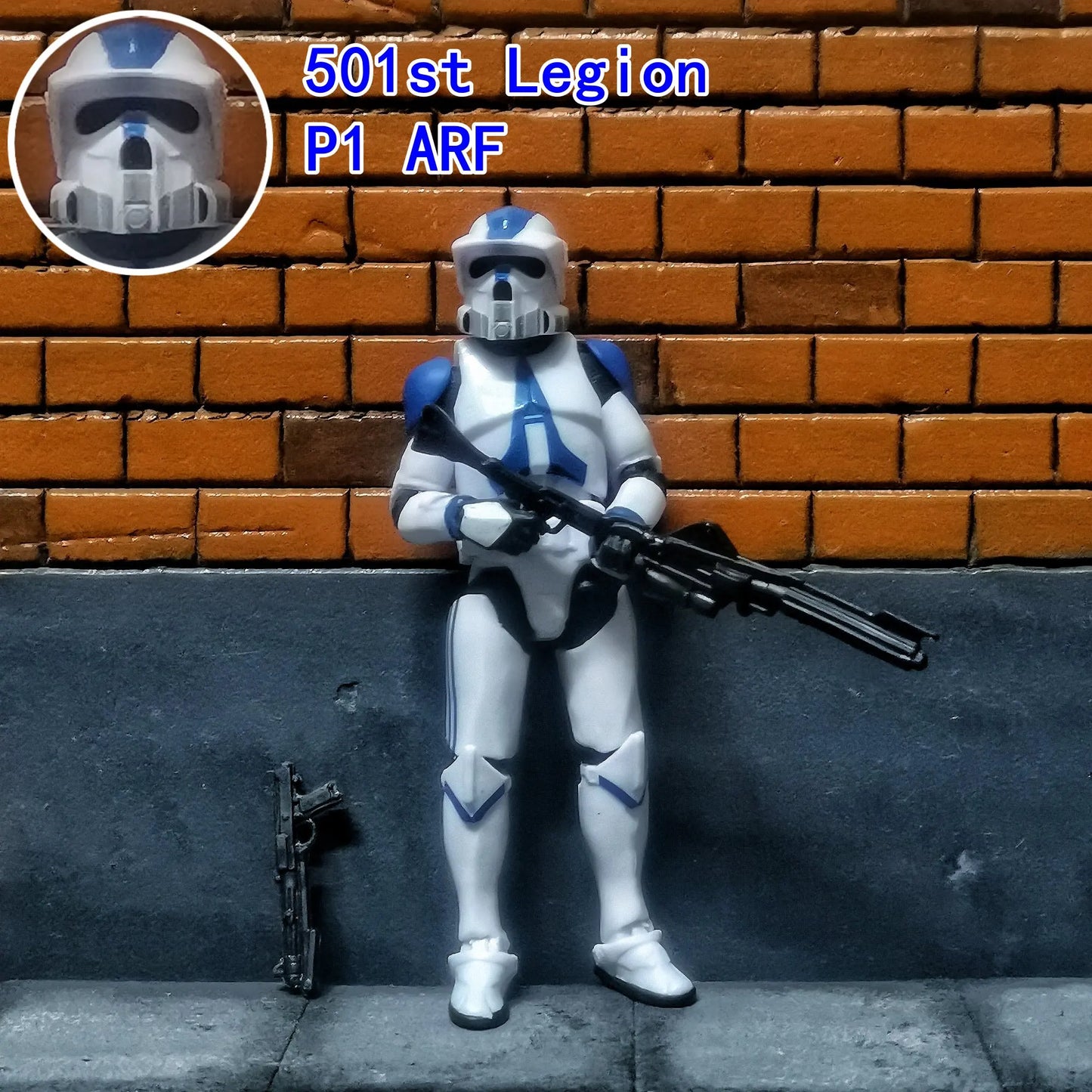 Star Wars 3.75 Inch Trooper 1/18 501st Legion Action Figure Hardcase REX Anakin Dogma Tup Toys Model Loose - Shoppiline