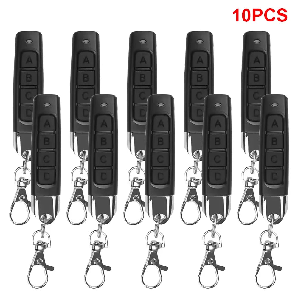 433MHZ Copy Remote Control Auto 4 Channe Code Garage Gate Door Opener Remote Control Duplicator Cloning Code Car Key