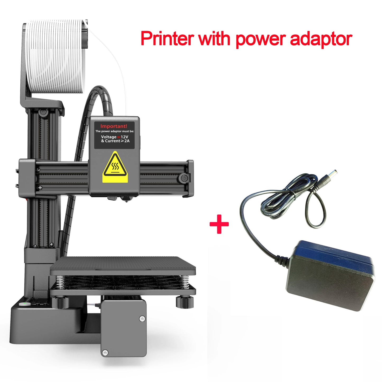 EasyThreed 3D Printer  Entry Level  Compatible with PLA TPU 1.75mm Filament  include Power Adaptor. - Shoppiline
