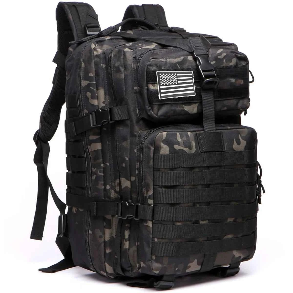 25L/50L Sturdy Nylon Waterproof Tactical Sports Trekking Fishing Hunting Camping Hiking Bag Backpack Outdoor Rucksacks