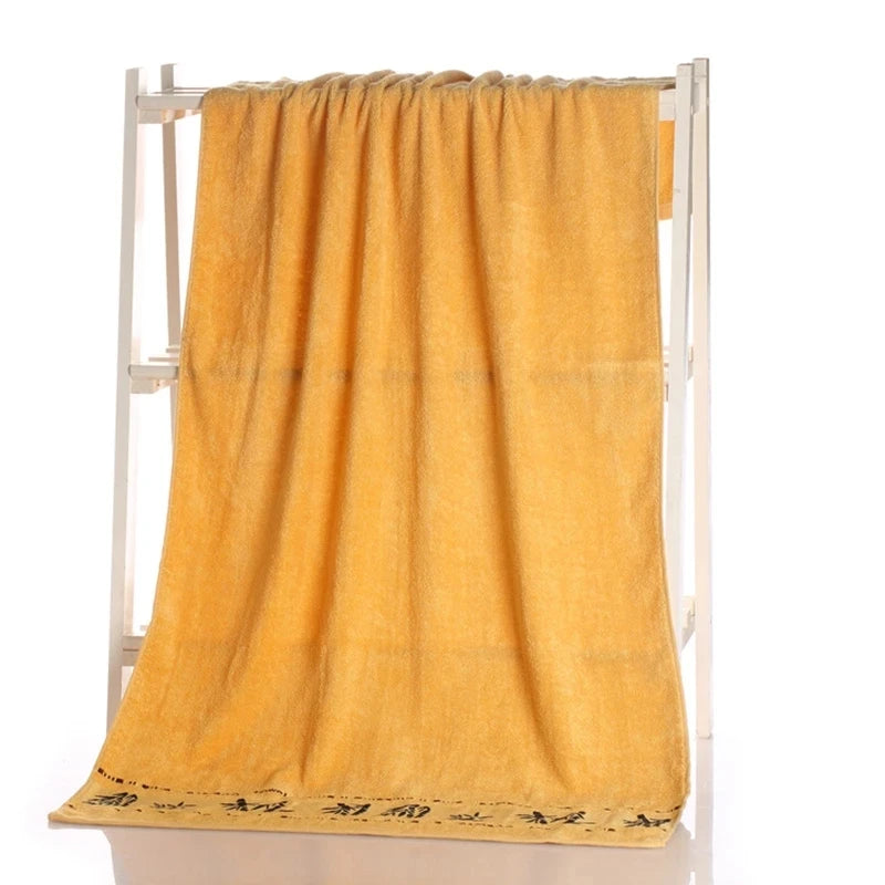 Set of 1/4/6 Bamboo Fiber Towels Sets Home Bath Towels Adults Face Towel Thick Absorbent Luxury Bathroom Towels Toalha De Praia - Shoppiline