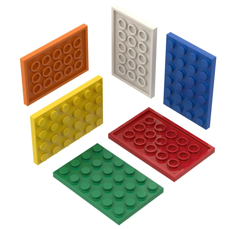 MOC Educational Building Blocks: Creative Construction Kit with Base Plate and Assembly Tool for Educational Puzzle Toys