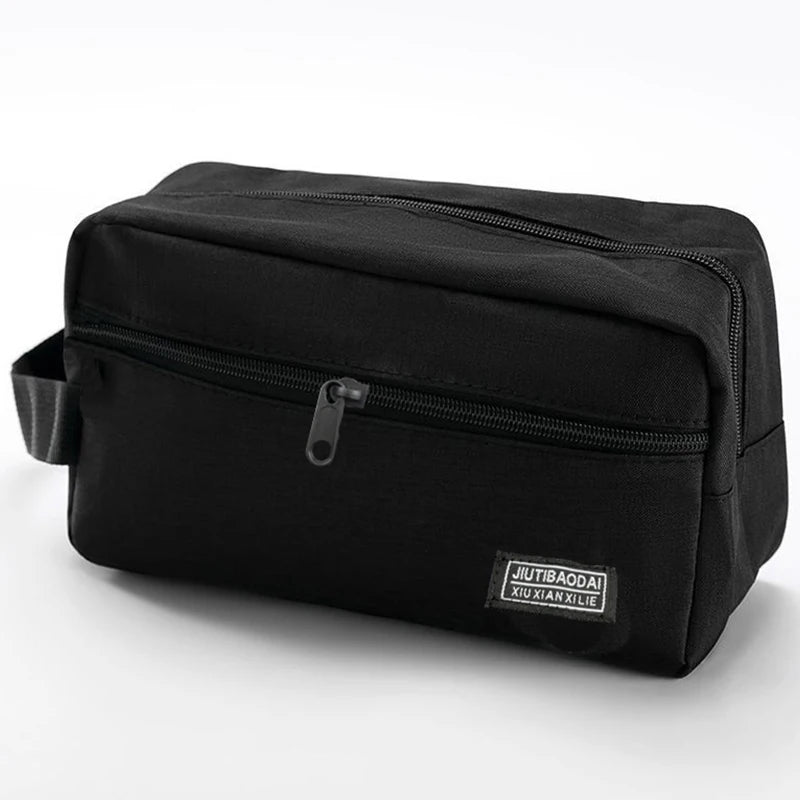 Portable large-capacity storage bag for men and women's makeup and toiletries; multi-functional travel toiletry bag