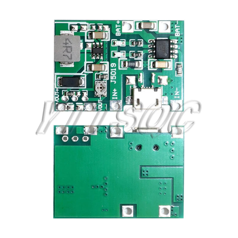 5 pcs Micro USB 5V 1A 18650 TP4056 Lithium Battery Charger Module Charging Board With Protection Dual Functions 1A Li-ion