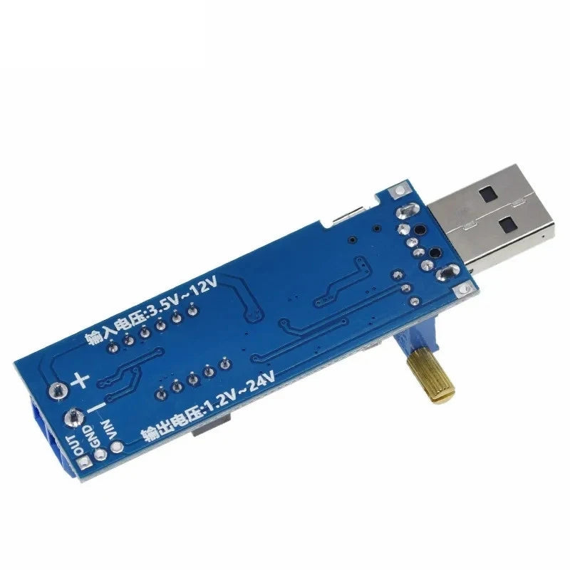 USB boost power regulator module DC-DC 5V to 3.3V 9V 12V 24V digital desktop power module