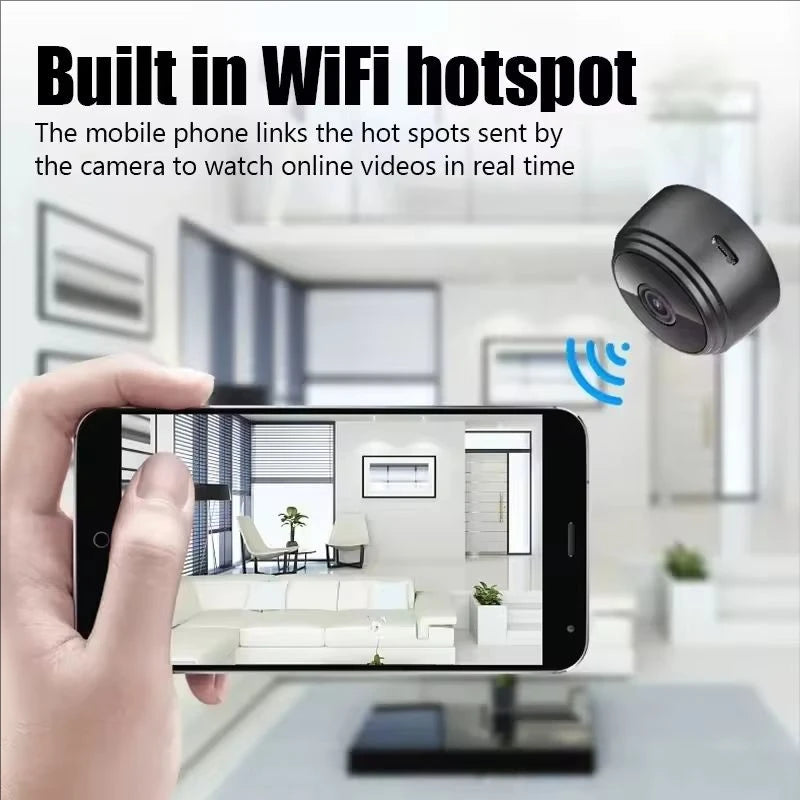 A9 WiFi Mini Camera Wireless Video Recorder Security Protection Camera Smart Home Monitoring Camera For Infants And Pets - Shoppiline