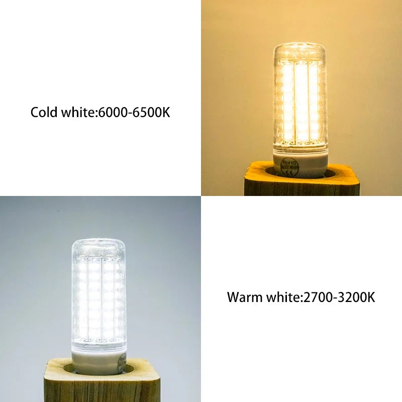 E27 E14 LED Lamp SMD 5730 220V Corn Light Bulb 24 36 56 72 LEDs Energy Saving Lamp Ampoule LED Chandelier Lighting for Home