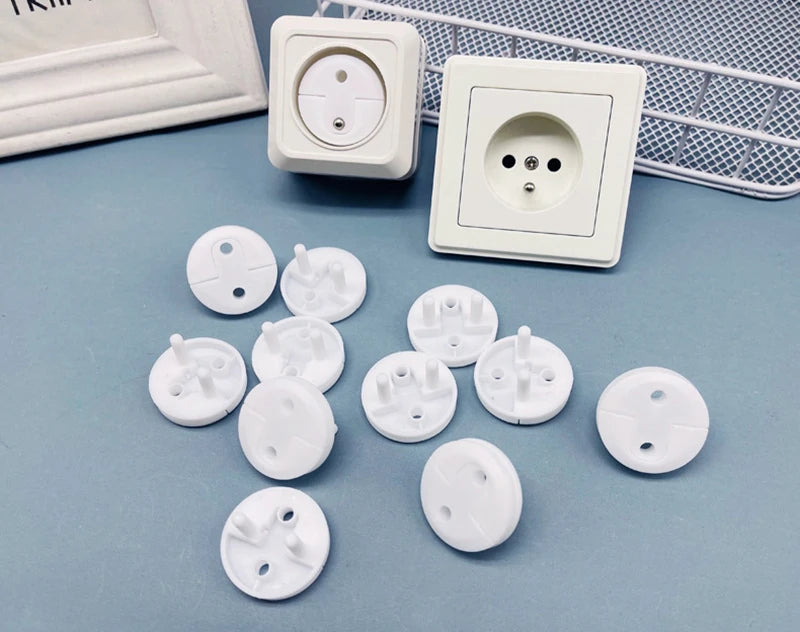 Baby Anti Electric Shock Safety Power Supply Protection Cover Child Power Supply Safety Cover French Socket Protection Cover