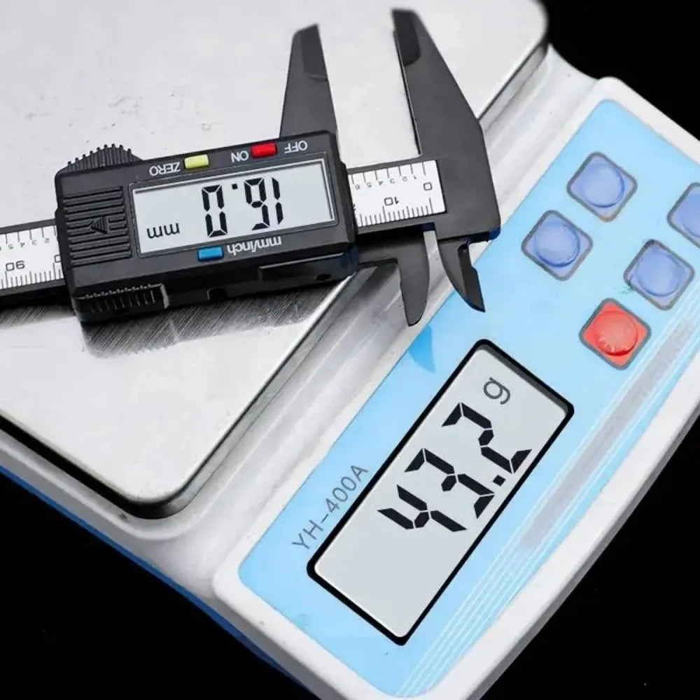 Measuring Tools Electronic Digital Caliper LCD Display Measurement Tools Carbon Fiber Dial Vernier Caliper Professional Rulers