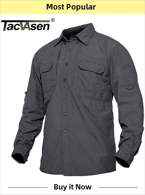 TACVASEN Men's Short Sleeve T-Shirts With Zipper Pockets Mens Summer Solid T Shirts Safari Tee Shirts Hiking Work Clothing - Shoppiline