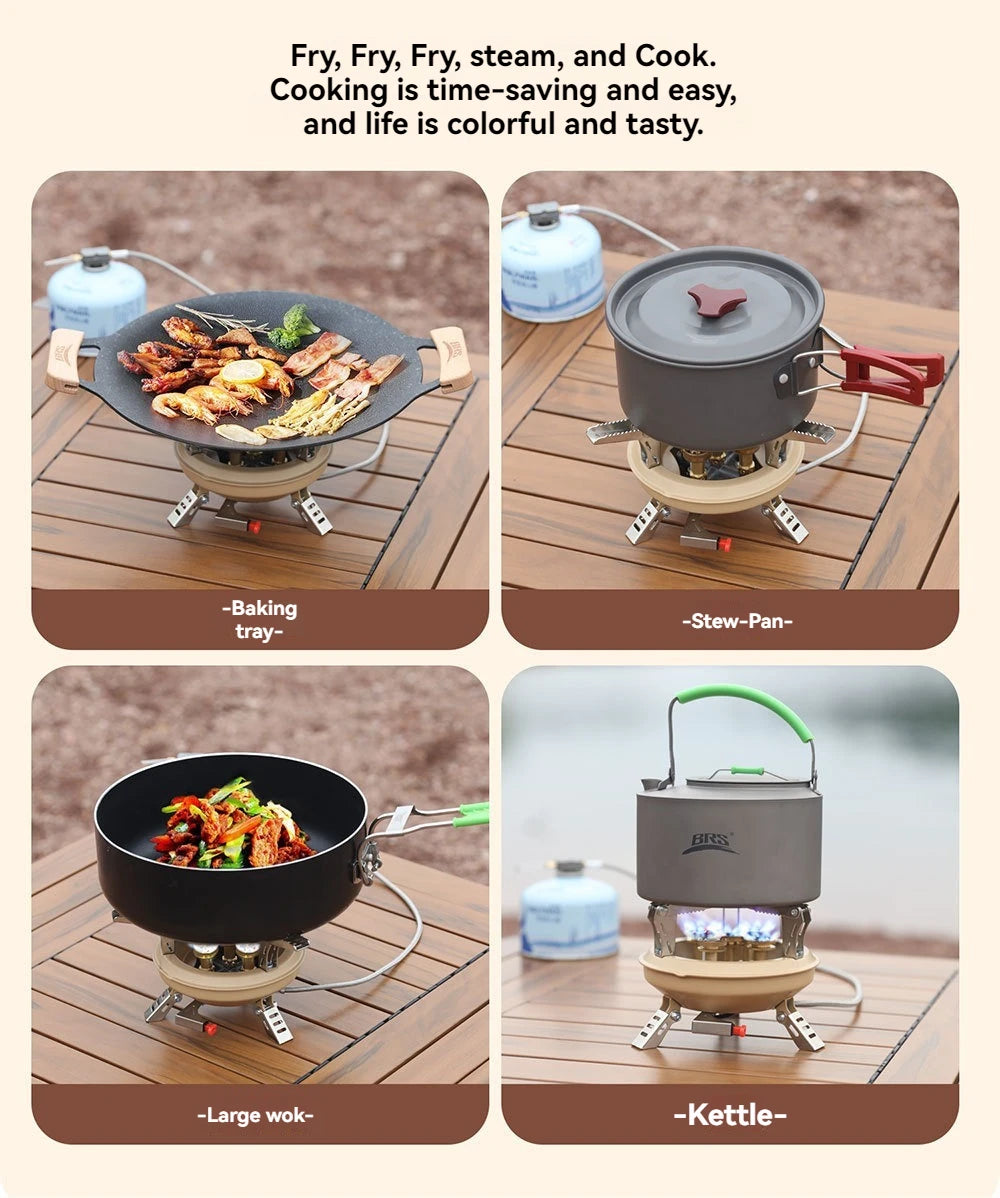 BRS Outdoor BRS-201A Five Core Fierce Stove Fierce Stove Five Star Stove Camping Barbecue Tool