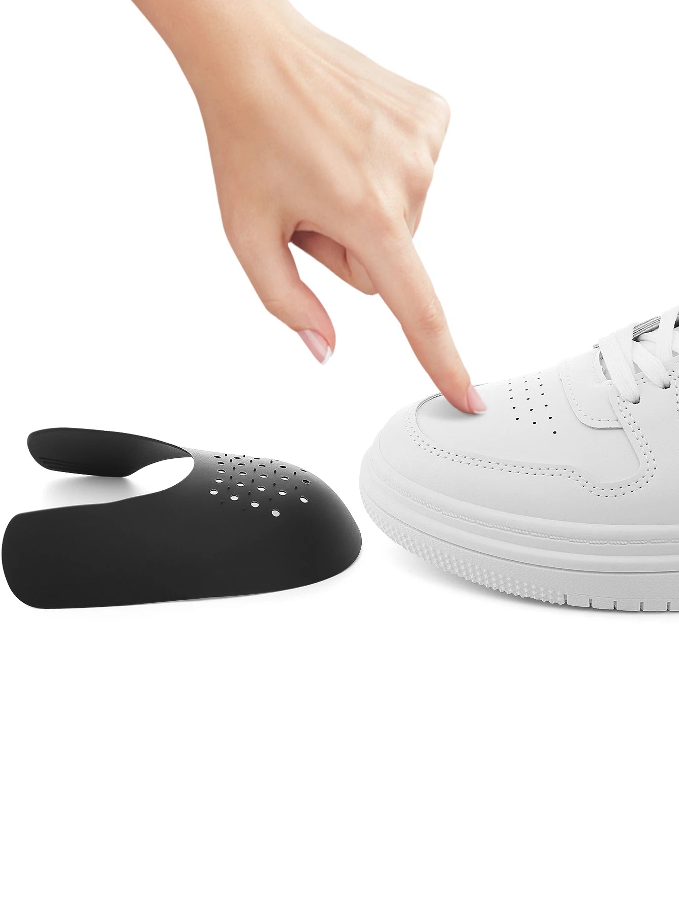 Shoe Crease Protectors for Sneakers - Prevents Creases - Anti-Crease Shoe Guards - Sneaker Protector for Toebox - Protects Again