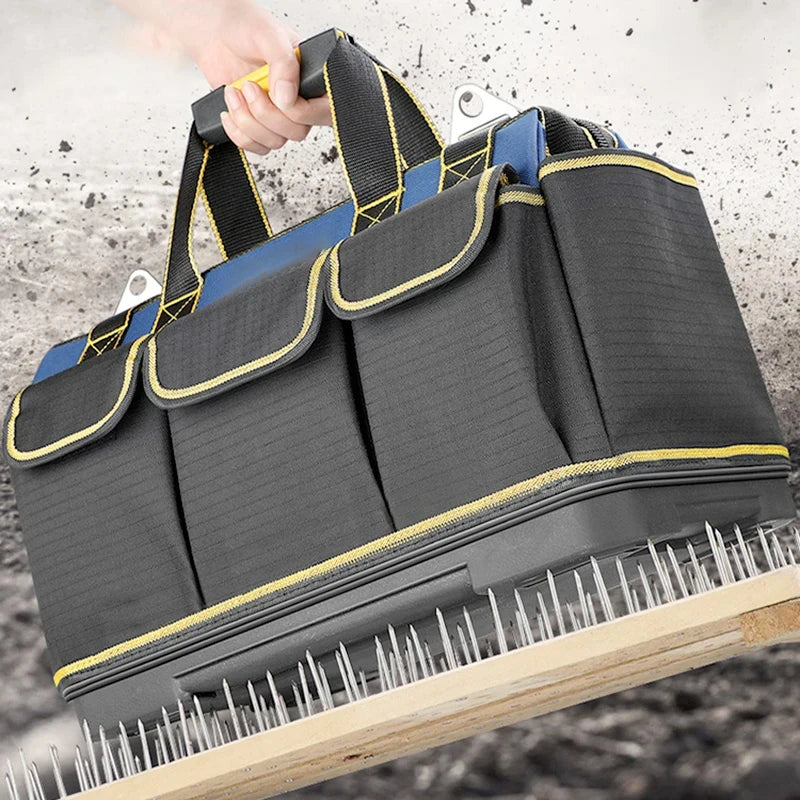 Multifunctional 13in-23inch Tool Bag Thicken big Capacity Waterproof Wear-Resistant Toolkit MultiPocket Electrician Storage Bag - Shoppiline