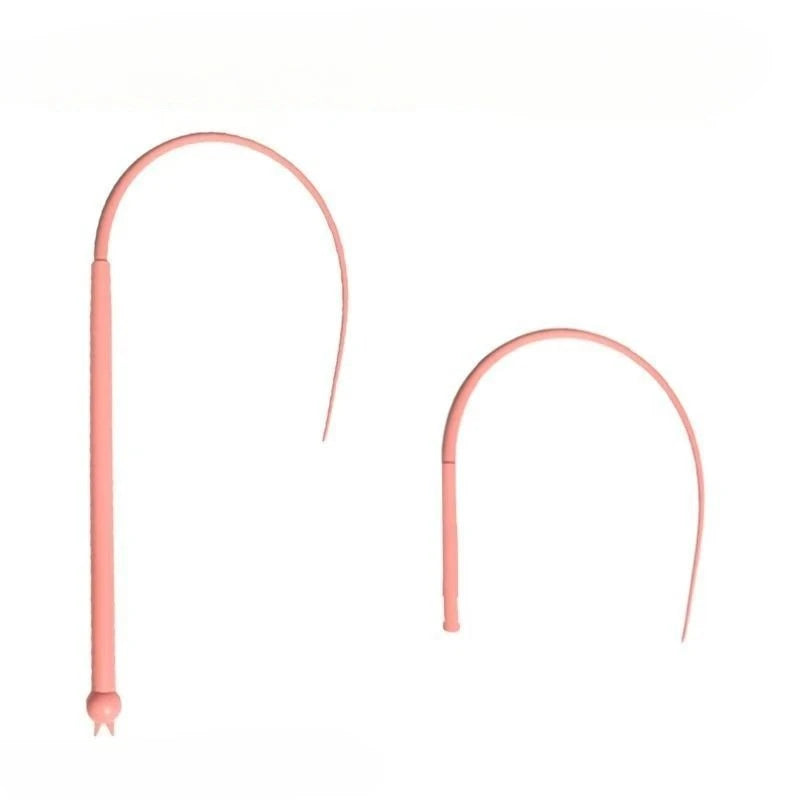 Cat Teaser Stick Toy Interactive Silicone Simulated Mouse Tail Kitten Toy Training Durable Teasing Cat Toy Supplies