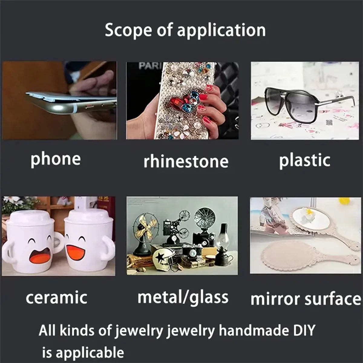 15ML 50ML 110ML B-7000 Clear Contact Phone Repair Adhesive Universal Glass Plastic DIY Glue T7000 with Precision Applicator Glue - Shoppiline