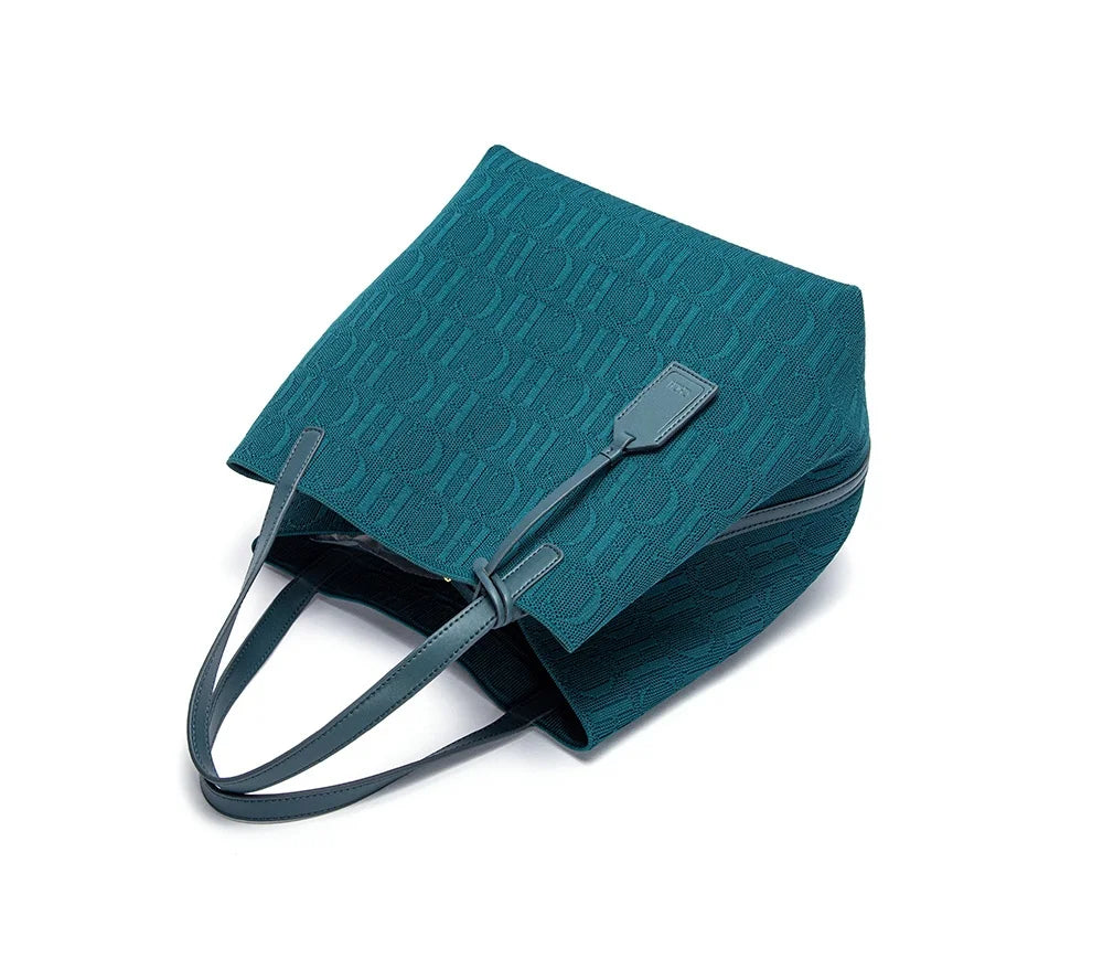 CH High Quality Craft Large Capacity Handbag Ladies Shoulder Bag Fashion Classic New Pure Color Outer Pocket Ladies Handbag - Shoppiline