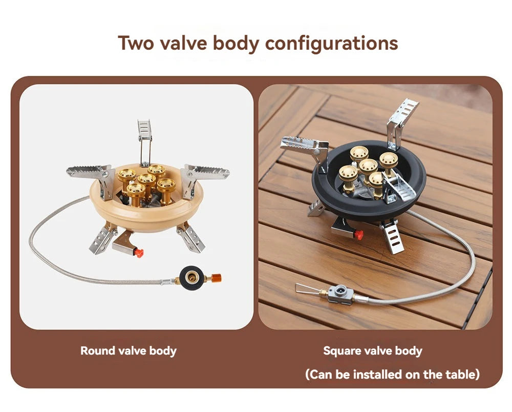 BRS Outdoor BRS-201A Five Core Fierce Stove Fierce Stove Five Star Stove Camping Barbecue Tool